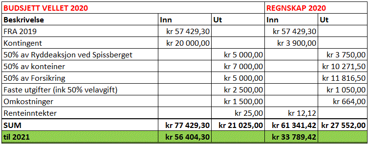 Referat fra årsmøte 2021